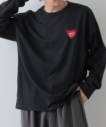 FUNALIVE（ファンアライブ）の「ゆったり 着やすい  ロゴ刺繍 ロンT（Tシャツ/カットソー）」