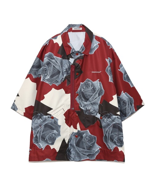 UNDERCOVER（アンダーカバー）の「UP1D4406（シャツ/ブラウス・メンズ・ボルドー/ブラック系その他・4/3）」の2枚目の写真