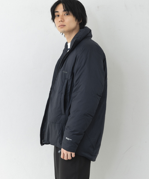 417 EDIFICE（フォーワンセブンエディフィス）の「【ALLIED FEATHER&DOWN / アライド フェザー&ダウン】 Cocoon Down Coat（ダウンジャケット/コート・メンズ・ベージュ/ブラック・MEDIUM/SMALL/LARGE）」の13枚目の写真