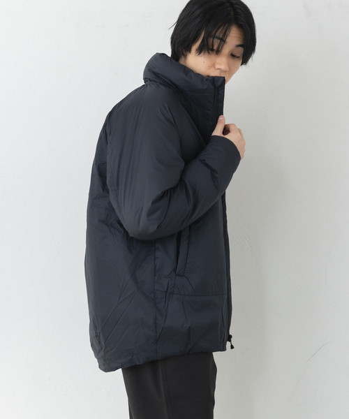 417 EDIFICE（フォーワンセブンエディフィス）の「【ALLIED FEATHER&DOWN / アライド フェザー&ダウン】 Cocoon Down Coat（ダウンジャケット/コート・メンズ・ベージュ/ブラック・MEDIUM/SMALL/LARGE）」の14枚目の写真