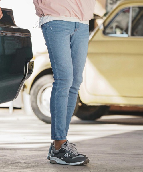 felkod(フィルコッド)の「mp11858-Smart Processe Stretch Denim Skinny Pants スキニーデニムパンツ(デニムパンツ・メンズ・ブルー系その他/ブラック系その他・M/S/L)」の4枚目の写真