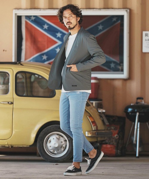 felkod(フィルコッド)の「mp11858-Smart Processe Stretch Denim Skinny Pants スキニーデニムパンツ(デニムパンツ・メンズ・ブルー系その他/ブラック系その他・M/S/L)」の6枚目の写真