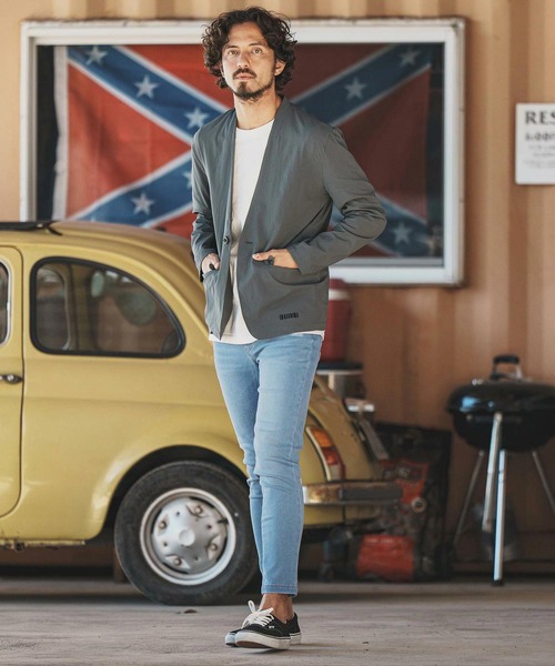 felkod(フィルコッド)の「mp11858-Smart Processe Stretch Denim Skinny Pants スキニーデニムパンツ(デニムパンツ・メンズ・ブルー系その他/ブラック系その他・M/S/L)」の7枚目の写真