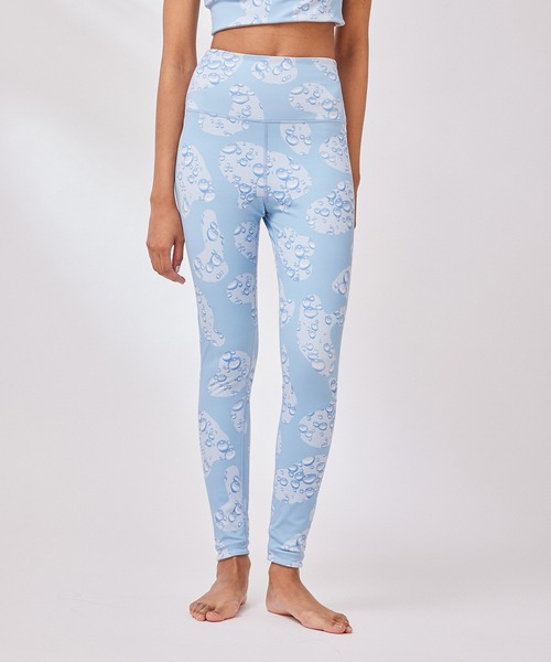 NERGY（ナージー）の「【UV】SURREALISMリバーシブルスポーツレギンス（レギンス/スパッツ・レディース・ターコイズブルー/ブルー系その他4・L/M/S）」の2枚目の写真