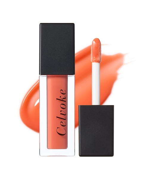 Celvoke（セルヴォーク）の「Celvoke / モイステン リップドロップ（口紅/リップティント/グロス・レディース・０３ ネオテラコッタ/０１ セピア/０２ ハニードロップ/EX０１ スウィートムーン/０４ バーントピンク/EX０３ キャラメリゼナッツ/EX０６ サンセットブリック/０６ アイロニーピーチ/０７ キャメルボア/０８ ミッシングプラム/EX08 ジェリーフィッシュ/０５ アリュールフレーバー/０９ ロックキャンディ・FREE）」の13枚目の写真
