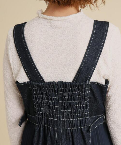 grove(グローブ)の「【低身長さん向けー8cm】キレイに決まる!脇プリーツジャンドレ(ワンピース・レディース・ブラック/ネイビー・01/02/03/04/05)」の15枚目の写真