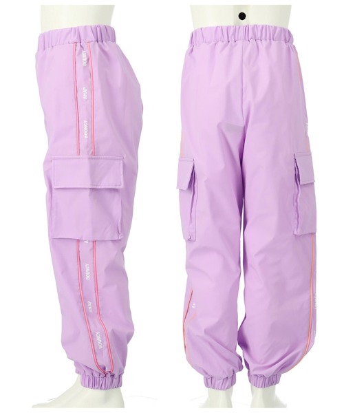 ANAP kids（アナップキッズ）の「パイピングラインジョガーパンツ（その他パンツ・キッズ・ラベンダー/ブラック・120cm/100cm/130cm/110cm）」の22枚目の写真