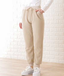 裏ボア フリース イージー ホット パンツ