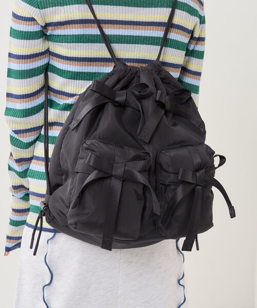 OUTDOOR PRODUCTSリュック　リボン　FREAKS STORE 別注 セール】Casselini × FREAK'S STORE/キャセリーニ 別注 リボン