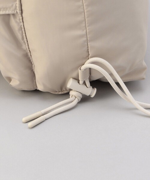 FREAK'S STORE（フリークスストア）の「Casselini × FREAK'S STORE/キャセリーニ 別注 リボン ナップサック（バックパック/リュック・レディース・ブラック/ナチュラル・ONE SIZE）」の13枚目の写真