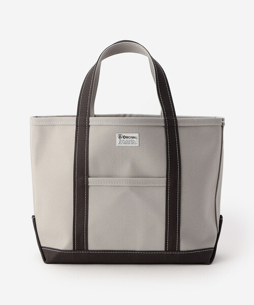 ORCIVAL（オーシバル）の「ORCIVAL | キャンバストートバッグ 中（トートバッグ・レディース・B/A/チャコール/グレー系その他2/ブルー系その他・-）」の5枚目の写真
