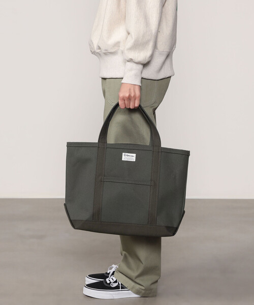 ORCIVAL（オーシバル）の「ORCIVAL | キャンバストートバッグ 中（トートバッグ・レディース・B/A/チャコール/グレー系その他2/ブルー系その他・-）」の6枚目の写真