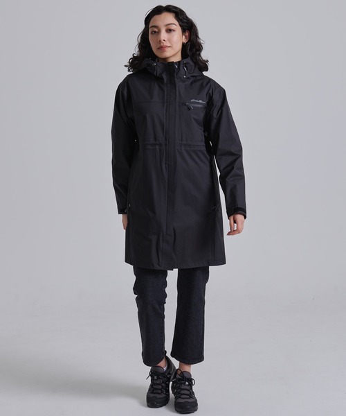 Eddie Bauer（エディーバウアー）の「レインパック トレンチコート（トレンチコート・レディース・ブラック/ダークインディゴブルー・L/M/S）」の10枚目の写真