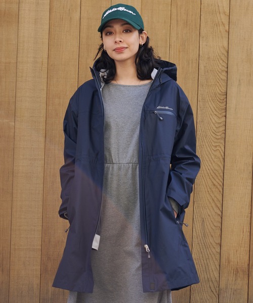 Eddie Bauer（エディーバウアー）の「レインパック トレンチコート（トレンチコート・レディース・ブラック/ダークインディゴブルー・L/M/S）」の15枚目の写真