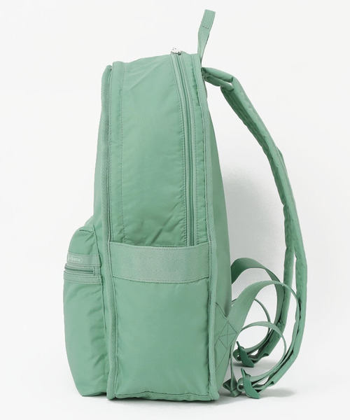 【新品未使用】値下げ交渉対応 Lesportsac ミントグリーンリュック LeSportsac（レスポートサック）の「ROUTE BACKPACK セージ