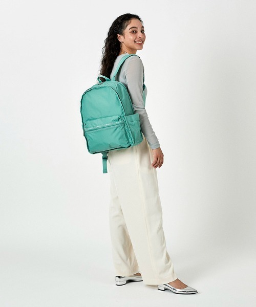 LeSportsac（レスポートサック）の「ROUTE BACKPACK セージ