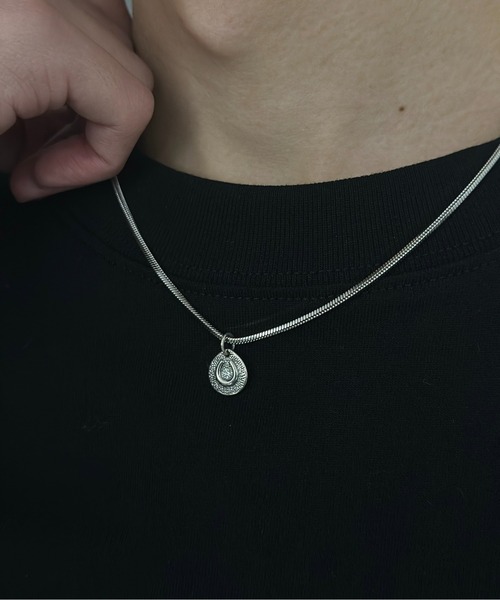 blatto(ブラット)の「【blatto 925silver】925シルバートップ&ステンレスチェーン ネックレス bla-necklace-p1ch-00300 N(ネックレス・メンズ・ホワイト/ピンク/ホワイト系その他/シルバー系/ブルー系その他/シルバー/ブルー/ブラック系その他/ブラック/ピンク系その他/その他11/その他10/その他9/その他8/その他7/その他6/その他15/その他14/その他13/その他12/その他17/その他16/その他/その他4/その他3/その他2/その他1/その他5/その他19/その他22/その他24/その他18/その他25/その他26/その他20/その他21/その他23/その他27/その他28・ONE SIZE/FREE)」の15枚目の写真