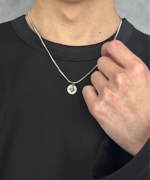 blatto(ブラット)の「【blatto 925silver】925シルバートップ&ステンレスチェーン ネックレス bla-necklace-p1ch-00300 N(ネックレス・メンズ・ホワイト/ピンク/ホワイト系その他/シルバー系/ブルー系その他/シルバー/ブルー/ブラック系その他/ブラック/ピンク系その他/その他11/その他10/その他9/その他8/その他7/その他6/その他15/その他14/その他13/その他12/その他17/その他16/その他/その他4/その他3/その他2/その他1/その他5/その他19/その他22/その他24/その他18/その他25/その他26/その他20/その他21/その他23/その他27/その他28・ONE SIZE/FREE)」の16枚目の写真