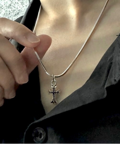blatto(ブラット)の「【blatto 925silver】925シルバートップ&ステンレスチェーン ネックレス bla-necklace-p1ch-00300 N(ネックレス・メンズ・ホワイト/ピンク/ホワイト系その他/シルバー系/ブルー系その他/シルバー/ブルー/ブラック系その他/ブラック/ピンク系その他/その他11/その他10/その他9/その他8/その他7/その他6/その他15/その他14/その他13/その他12/その他17/その他16/その他/その他4/その他3/その他2/その他1/その他5/その他19/その他22/その他24/その他18/その他25/その他26/その他20/その他21/その他23/その他27/その他28・ONE SIZE/FREE)」の5枚目の写真