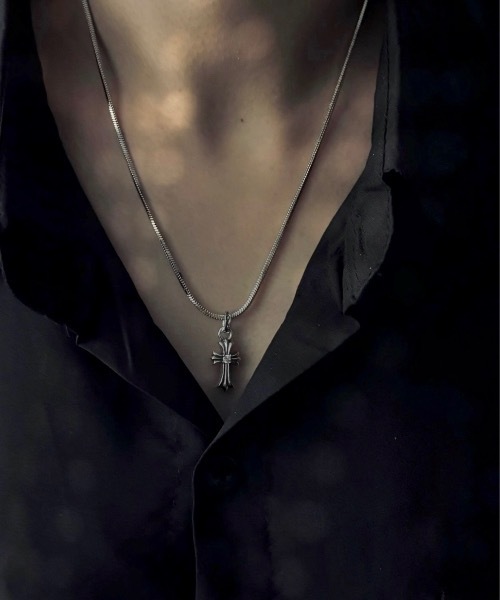 blatto(ブラット)の「【blatto 925silver】925シルバートップ&ステンレスチェーン ネックレス bla-necklace-p1ch-00300 N(ネックレス・メンズ・ホワイト/ピンク/ホワイト系その他/シルバー系/ブルー系その他/シルバー/ブルー/ブラック系その他/ブラック/ピンク系その他/その他11/その他10/その他9/その他8/その他7/その他6/その他15/その他14/その他13/その他12/その他17/その他16/その他/その他4/その他3/その他2/その他1/その他5/その他19/その他22/その他24/その他18/その他25/その他26/その他20/その他21/その他23/その他27/その他28・ONE SIZE/FREE)」の2枚目の写真