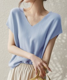 ニットトップス レディース 韓国春秋夏服