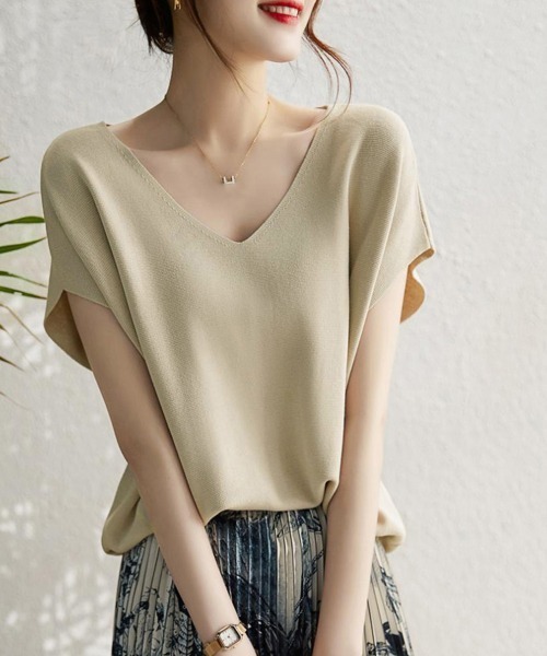 トップス ニット タイダイトップス モードスタイル 韓国 4309 セール】ニットトップス レディース 韓国春秋夏服（ニット