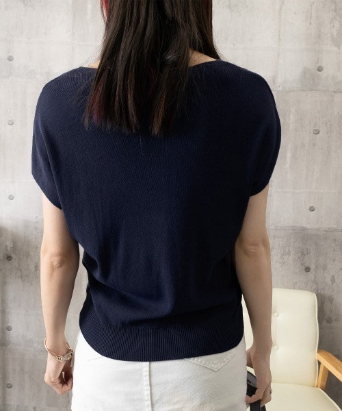 レディース服 38点 まとめ売り 春夏秋冬 韓国系 韓国ファッション両端前開きポロカラーサマーニットTシャツ[品番