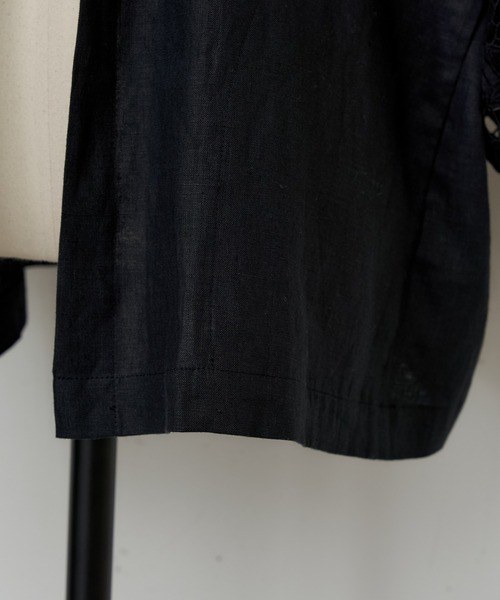 【美品】BEARDSLEY ビアズリー　袖レース羽織　はおり／ブラック BEARDSLEY（ビアズリー）の「袖レース羽織（その他アウター）」 - WEAR