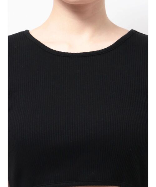 GYDA（ジェイダ）の「ウエストオープン2WAYテレコワンピース（ワンピース・レディース・ピンク/アイボリー/ブラック・FREE）」の14枚目の写真