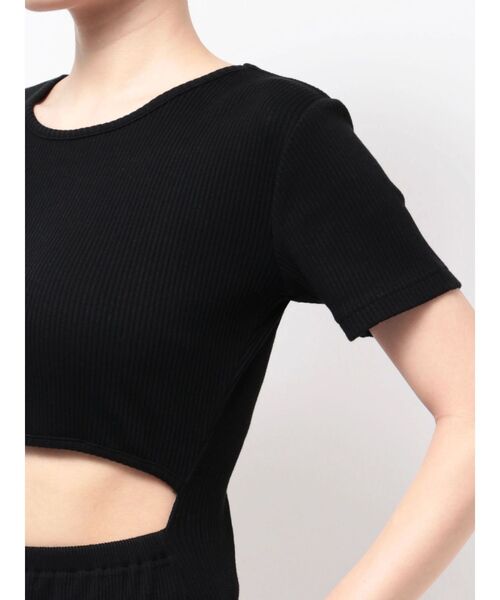 GYDA（ジェイダ）の「ウエストオープン2WAYテレコワンピース（ワンピース・レディース・ピンク/アイボリー/ブラック・FREE）」の15枚目の写真