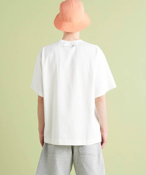 NANGA（ナンガ）の「NANGA×Jerry Ukai ECO HYBRID NANGA LOGO TEE / ナンガ×ジェリーウカイ エコハイブリッド ナンガロゴティー（Tシャツ/カットソー・メンズ・ブラック系その他/ブラック系その他2/ホワイト系その他/ホワイト系その他2・S/L/M/XL）」の11枚目の写真