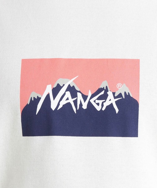NANGA（ナンガ）の「NANGA×Jerry Ukai ECO HYBRID NANGA LOGO TEE / ナンガ×ジェリーウカイ エコハイブリッド ナンガロゴティー（Tシャツ/カットソー・メンズ・ブラック系その他/ブラック系その他2/ホワイト系その他/ホワイト系その他2・S/L/M/XL）」の12枚目の写真