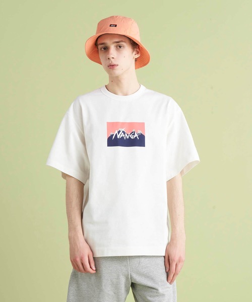 NANGA（ナンガ）の「NANGA×Jerry Ukai ECO HYBRID NANGA LOGO TEE / ナンガ×ジェリーウカイ エコハイブリッド ナンガロゴティー（Tシャツ/カットソー・メンズ・ブラック系その他/ブラック系その他2/ホワイト系その他/ホワイト系その他2・S/L/M/XL）」の13枚目の写真