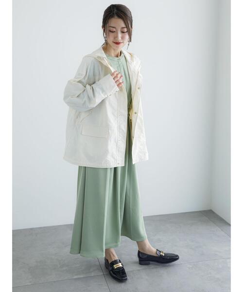 Te chichi（テチチ）の「ウエストドロストワンピース（ワンピース・レディース・ネイビー/グリーン/サックスブルー・F）」の8枚目の写真