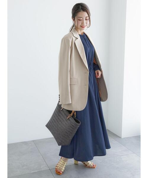 Te chichi（テチチ）の「ウエストドロストワンピース（ワンピース・レディース・ネイビー/グリーン/サックスブルー・F）」の11枚目の写真