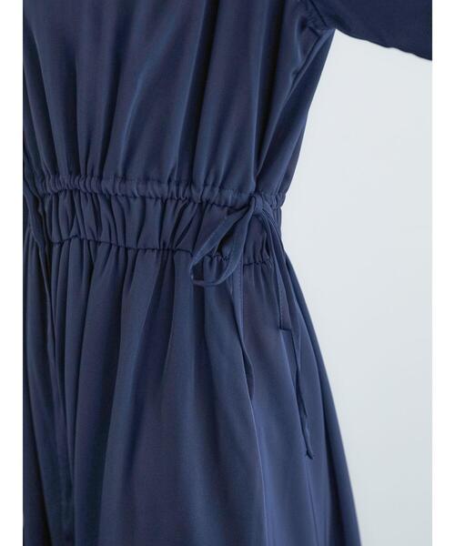 Te chichi（テチチ）の「ウエストドロストワンピース（ワンピース・レディース・ネイビー/グリーン/サックスブルー・F）」の17枚目の写真