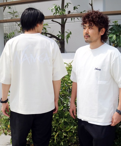 NANGA（ナンガ）の「NANGA×Grand PARK/ナンガ×グランドパーク別注バックプリントTシャツ（Tシャツ/カットソー・メンズ・ホワイト系その他/ホワイト/ブラック/グレー/ネイビー・X-LARGE/LARGE/MEDIUM）」の3枚目の写真
