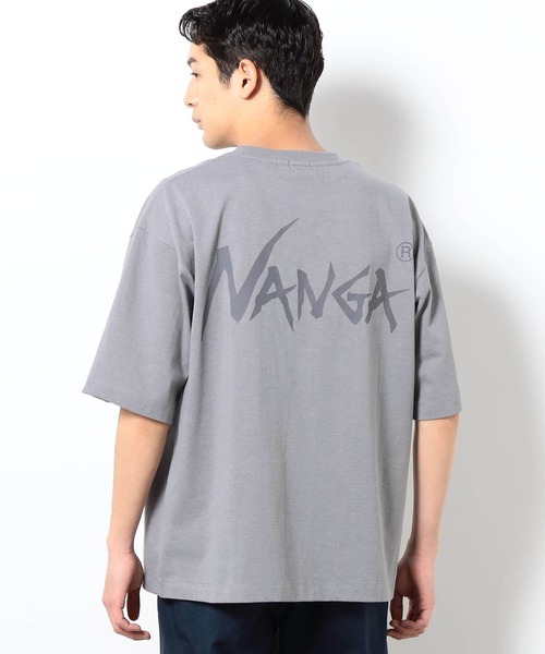 NANGA(ナンガ)の「NANGA×Grand PARK/ナンガ×グランドパーク別注バックプリントTシャツ(Tシャツ/カットソー・メンズ・ホワイト系その他/ホワイト/ブラック/グレー/ネイビー/ブラック系その他/チャコールグレー・X-LARGE/LARGE/MEDIUM)」の6枚目の写真