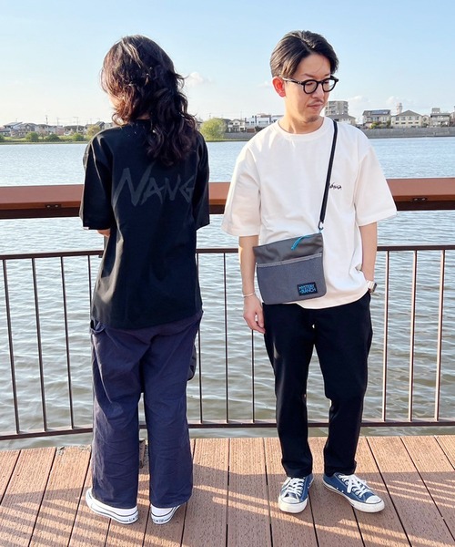 NANGA（ナンガ）の「NANGA×Grand PARK/ナンガ×グランドパーク別注バックプリントTシャツ（Tシャツ/カットソー・メンズ・ホワイト系その他/ホワイト/ブラック/グレー/ネイビー・X-LARGE/LARGE/MEDIUM）」の8枚目の写真