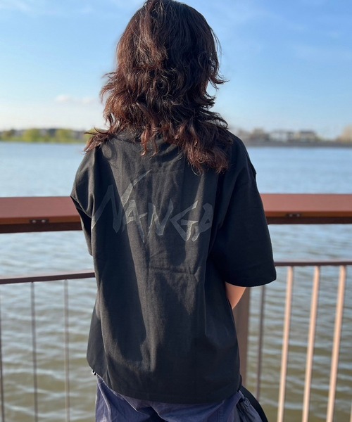 NANGA（ナンガ）の「NANGA×Grand PARK/ナンガ×グランドパーク別注バックプリントTシャツ（Tシャツ/カットソー・メンズ・ホワイト系その他/ホワイト/ブラック/グレー/ネイビー・X-LARGE/LARGE/MEDIUM）」の18枚目の写真