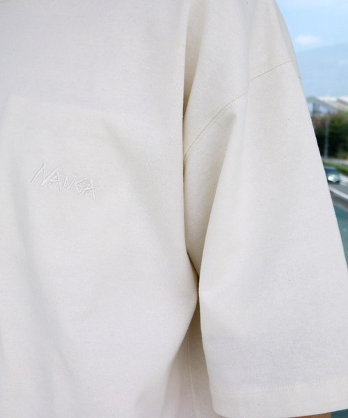 NANGA（ナンガ）の「NANGA×Grand PARK/ナンガ×グランドパーク別注バックプリントTシャツ（Tシャツ/カットソー・メンズ・ホワイト系その他/ホワイト/ブラック/グレー/ネイビー・X-LARGE/LARGE/MEDIUM）」の11枚目の写真