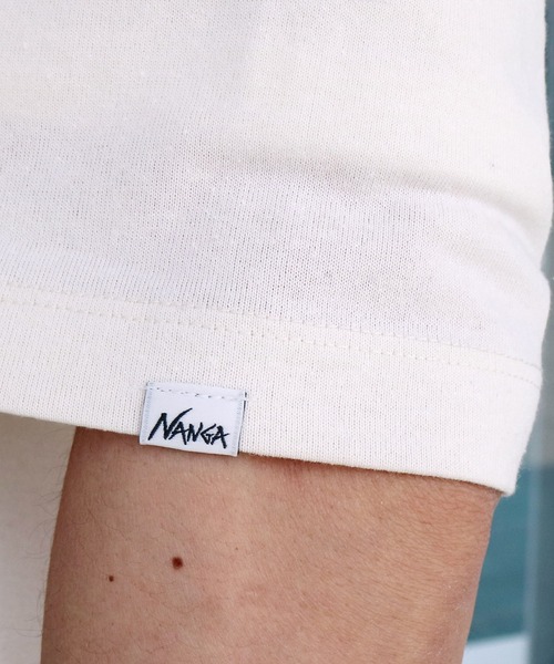 NANGA（ナンガ）の「NANGA×Grand PARK/ナンガ×グランドパーク別注バックプリントTシャツ（Tシャツ/カットソー・メンズ・ホワイト系その他/ホワイト/ブラック/グレー/ネイビー・X-LARGE/LARGE/MEDIUM）」の12枚目の写真