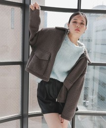 DONOBAN | 【pufe】Wポケットジップブルゾン(ブルゾン)