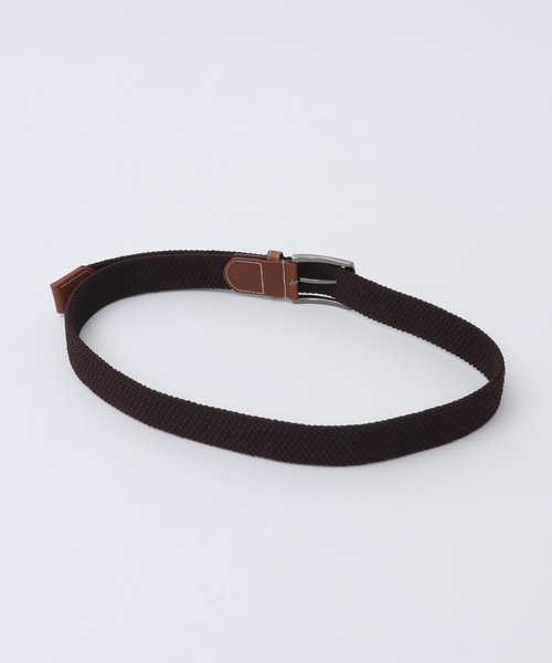 MEN'S MELROSE（メンズメルローズ）の「ゴムメッシュベルト（ベルト・メンズ・ブラック/ブラウン/ベージュ・9）」の4枚目の写真