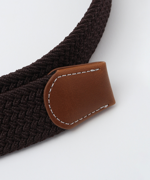 MEN'S MELROSE（メンズメルローズ）の「ゴムメッシュベルト（ベルト・メンズ・ブラック/ブラウン/ベージュ・9）」の6枚目の写真