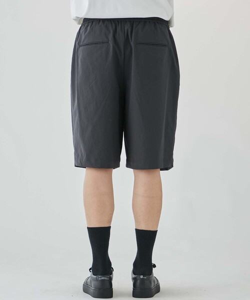 【ATON】WOOLY NYLON ハーフパンツ ATON（エイトン）の「【ATON/エイトン】STRETCH WOOL NYLON WIDE