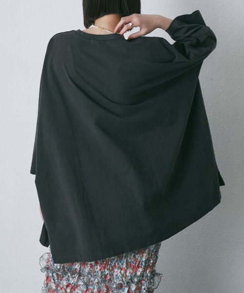 GOOD ROCK SPEED（グッドロックスピード）の「(GOOD ROCK SPEED)<ROSE BUD別注>マイケル・ジャクソンビッグT（Tシャツ/カットソー・レディース・ブラック・FREE）」の7枚目の写真