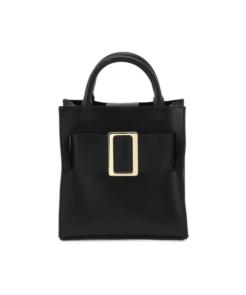 VIS(ビス)の「ビッグバックル2WAYバッグ(ハンドバッグ・レディース・ブラック/オフホワイト/ベージュ系その他2・FREE)」の12枚目の写真