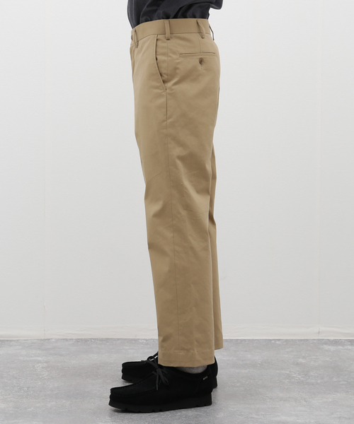417 EDIFICE(フォーワンセブンエディフィス)の「【MOONLIGHT CLOTHING】CHINO PANTS(チノパンツ・メンズ・ベージュ・36/38/40/42)」の14枚目の写真