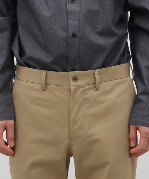 417 EDIFICE(フォーワンセブンエディフィス)の「【MOONLIGHT CLOTHING】CHINO PANTS(チノパンツ・メンズ・ベージュ・36/38/40/42)」の16枚目の写真